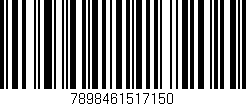 Código de barras (EAN, GTIN, SKU, ISBN): '7898461517150'