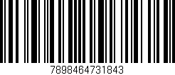 Código de barras (EAN, GTIN, SKU, ISBN): '7898464731843'