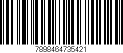 Código de barras (EAN, GTIN, SKU, ISBN): '7898464735421'