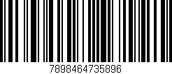Código de barras (EAN, GTIN, SKU, ISBN): '7898464735896'