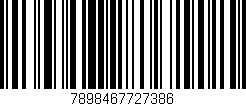 Código de barras (EAN, GTIN, SKU, ISBN): '7898467727386'