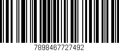 Código de barras (EAN, GTIN, SKU, ISBN): '7898467727492'