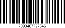 Código de barras (EAN, GTIN, SKU, ISBN): '7898467727546'