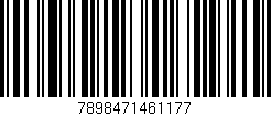 Código de barras (EAN, GTIN, SKU, ISBN): '7898471461177'