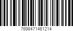 Código de barras (EAN, GTIN, SKU, ISBN): '7898471461214'