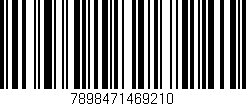 Código de barras (EAN, GTIN, SKU, ISBN): '7898471469210'