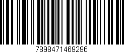 Código de barras (EAN, GTIN, SKU, ISBN): '7898471469296'