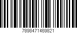 Código de barras (EAN, GTIN, SKU, ISBN): '7898471469821'