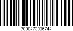 Código de barras (EAN, GTIN, SKU, ISBN): '7898473386744'