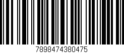 Código de barras (EAN, GTIN, SKU, ISBN): '7898474380475'
