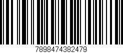 Código de barras (EAN, GTIN, SKU, ISBN): '7898474382479'