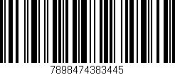 Código de barras (EAN, GTIN, SKU, ISBN): '7898474383445'