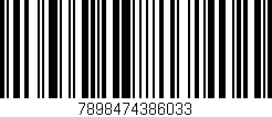 Código de barras (EAN, GTIN, SKU, ISBN): '7898474386033'