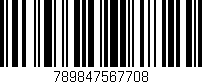 Código de barras (EAN, GTIN, SKU, ISBN): '789847567708'