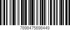 Código de barras (EAN, GTIN, SKU, ISBN): '7898475698449'