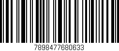Código de barras (EAN, GTIN, SKU, ISBN): '7898477680633'