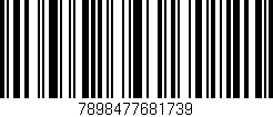 Código de barras (EAN, GTIN, SKU, ISBN): '7898477681739'