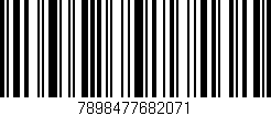 Código de barras (EAN, GTIN, SKU, ISBN): '7898477682071'