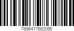 Código de barras (EAN, GTIN, SKU, ISBN): '7898477682095'