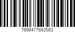 Código de barras (EAN, GTIN, SKU, ISBN): '7898477682583'