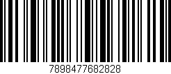 Código de barras (EAN, GTIN, SKU, ISBN): '7898477682828'
