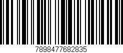 Código de barras (EAN, GTIN, SKU, ISBN): '7898477682835'