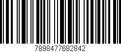 Código de barras (EAN, GTIN, SKU, ISBN): '7898477682842'