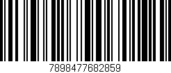 Código de barras (EAN, GTIN, SKU, ISBN): '7898477682859'