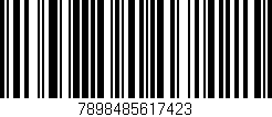 Código de barras (EAN, GTIN, SKU, ISBN): '7898485617423'