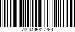 Código de barras (EAN, GTIN, SKU, ISBN): '7898485617768'