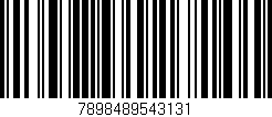 Código de barras (EAN, GTIN, SKU, ISBN): '7898489543131'