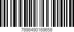 Código de barras (EAN, GTIN, SKU, ISBN): '7898490169658'