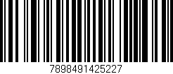 Código de barras (EAN, GTIN, SKU, ISBN): '7898491425227'