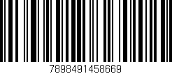 Código de barras (EAN, GTIN, SKU, ISBN): '7898491458669'