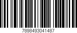 Código de barras (EAN, GTIN, SKU, ISBN): '7898493041487'
