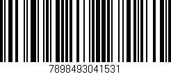 Código de barras (EAN, GTIN, SKU, ISBN): '7898493041531'