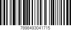 Código de barras (EAN, GTIN, SKU, ISBN): '7898493041715'