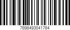 Código de barras (EAN, GTIN, SKU, ISBN): '7898493041784'
