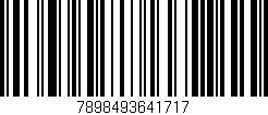 Código de barras (EAN, GTIN, SKU, ISBN): '7898493641717'