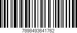 Código de barras (EAN, GTIN, SKU, ISBN): '7898493641762'