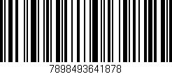Código de barras (EAN, GTIN, SKU, ISBN): '7898493641878'