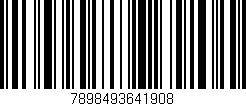 Código de barras (EAN, GTIN, SKU, ISBN): '7898493641908'