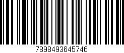 Código de barras (EAN, GTIN, SKU, ISBN): '7898493645746'