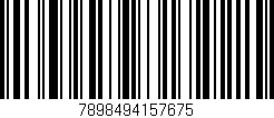 Código de barras (EAN, GTIN, SKU, ISBN): '7898494157675'