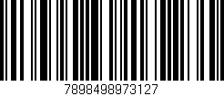 Código de barras (EAN, GTIN, SKU, ISBN): '7898498973127'
