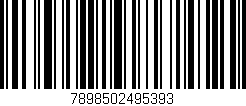 Código de barras (EAN, GTIN, SKU, ISBN): '7898502495393'