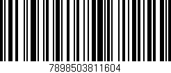 Código de barras (EAN, GTIN, SKU, ISBN): '7898503811604'