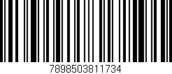 Código de barras (EAN, GTIN, SKU, ISBN): '7898503811734'