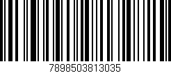 Código de barras (EAN, GTIN, SKU, ISBN): '7898503813035'