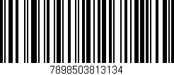 Código de barras (EAN, GTIN, SKU, ISBN): '7898503813134'